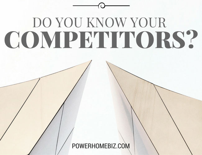 Do You Know Your Competitors?