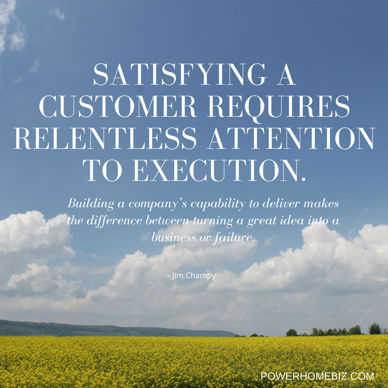 quote on satisfying customerwe