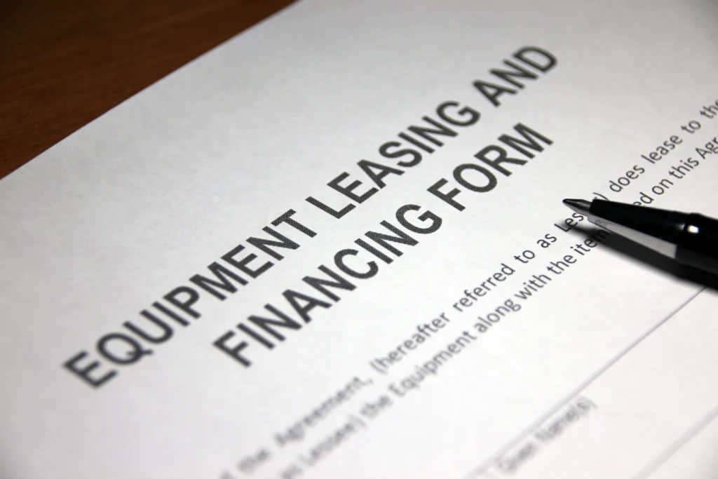 equipment leasing