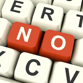 saying no saying no