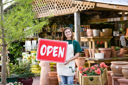 retail garden store product-based business