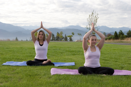 yoga peace and serenity