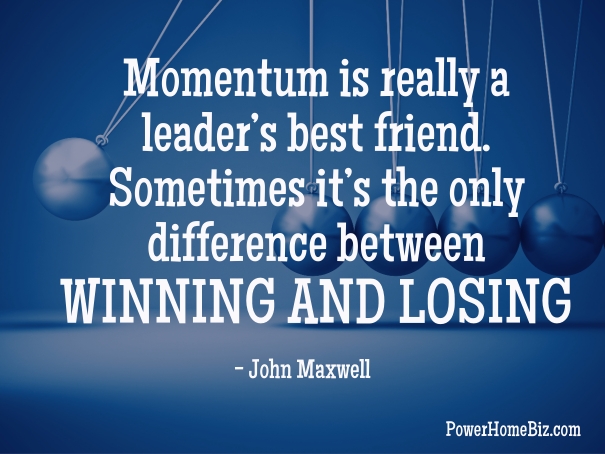 QUOTES on momentum for business