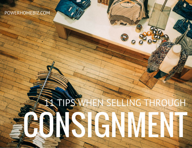 11 Tips when selling on consignment