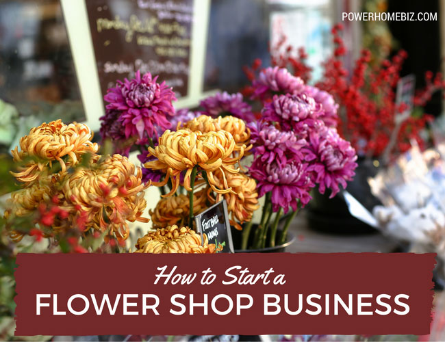 Starting a flower shop business