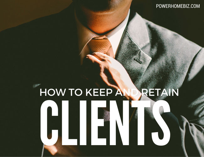 How to keep and retain clients