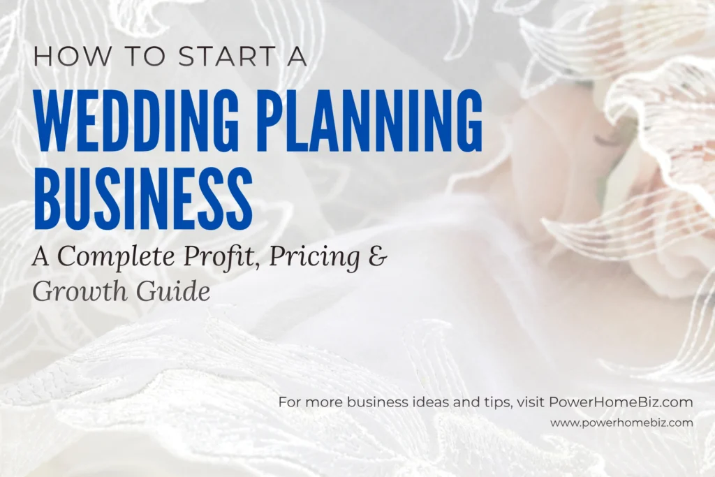 start a wedding planning business