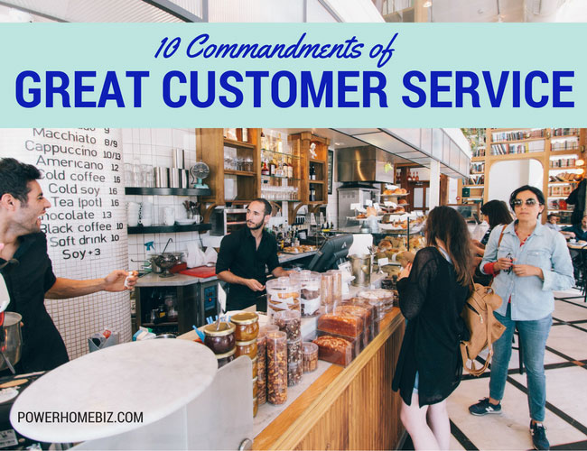 10 Commandments of Great Customer Service