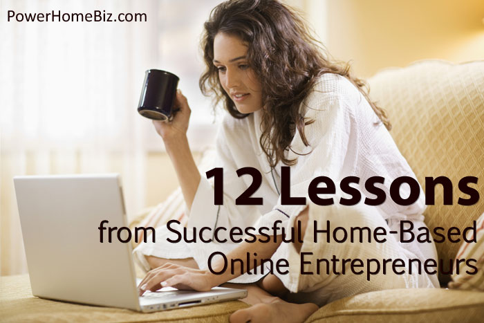home-based online entrepreneur