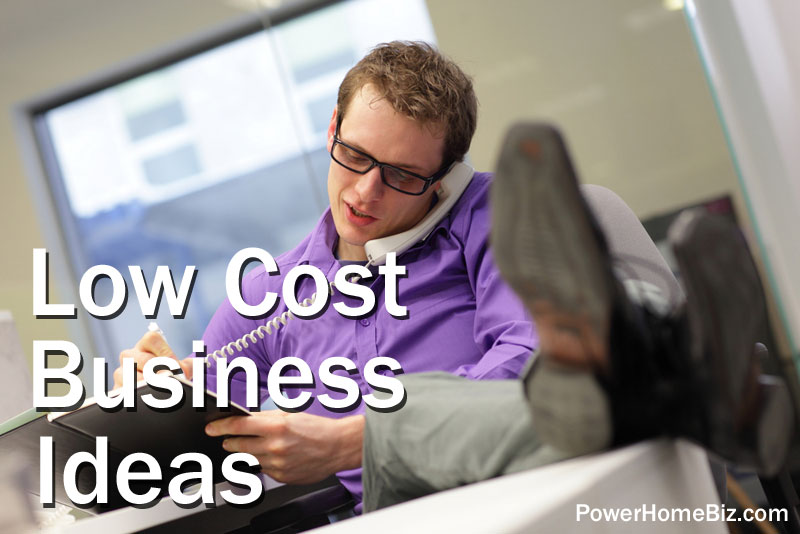 low cost home business ideas