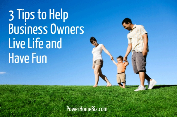 business owners have fun