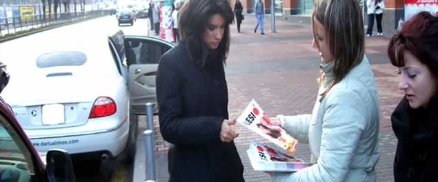leaflet distribution