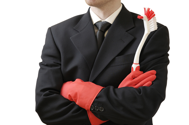 cleaning up your small business