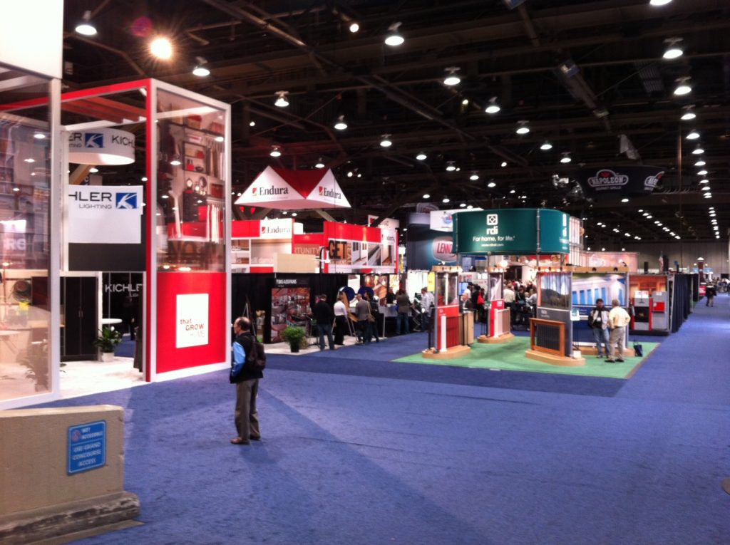 Trade show booth