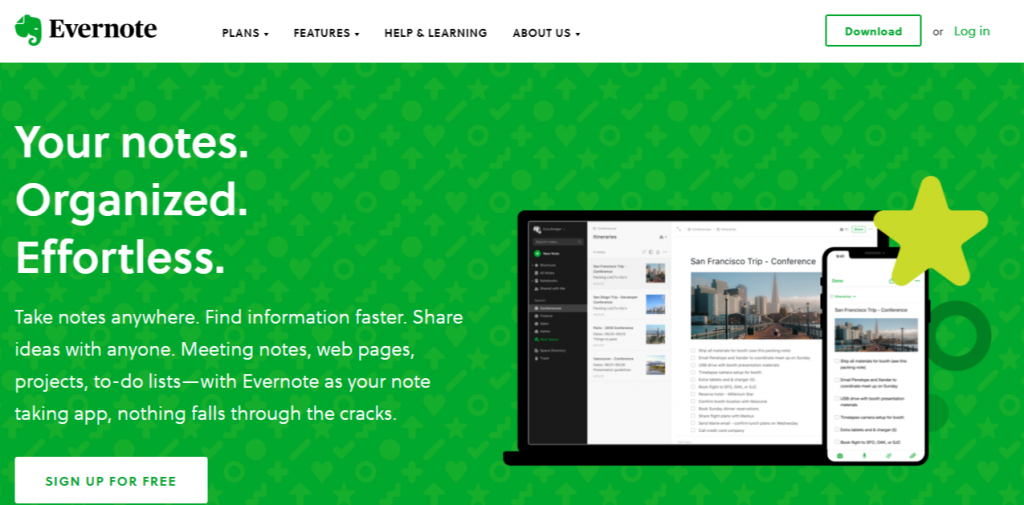 evernote - Productivity Tools for Every Smart Business Bloggers