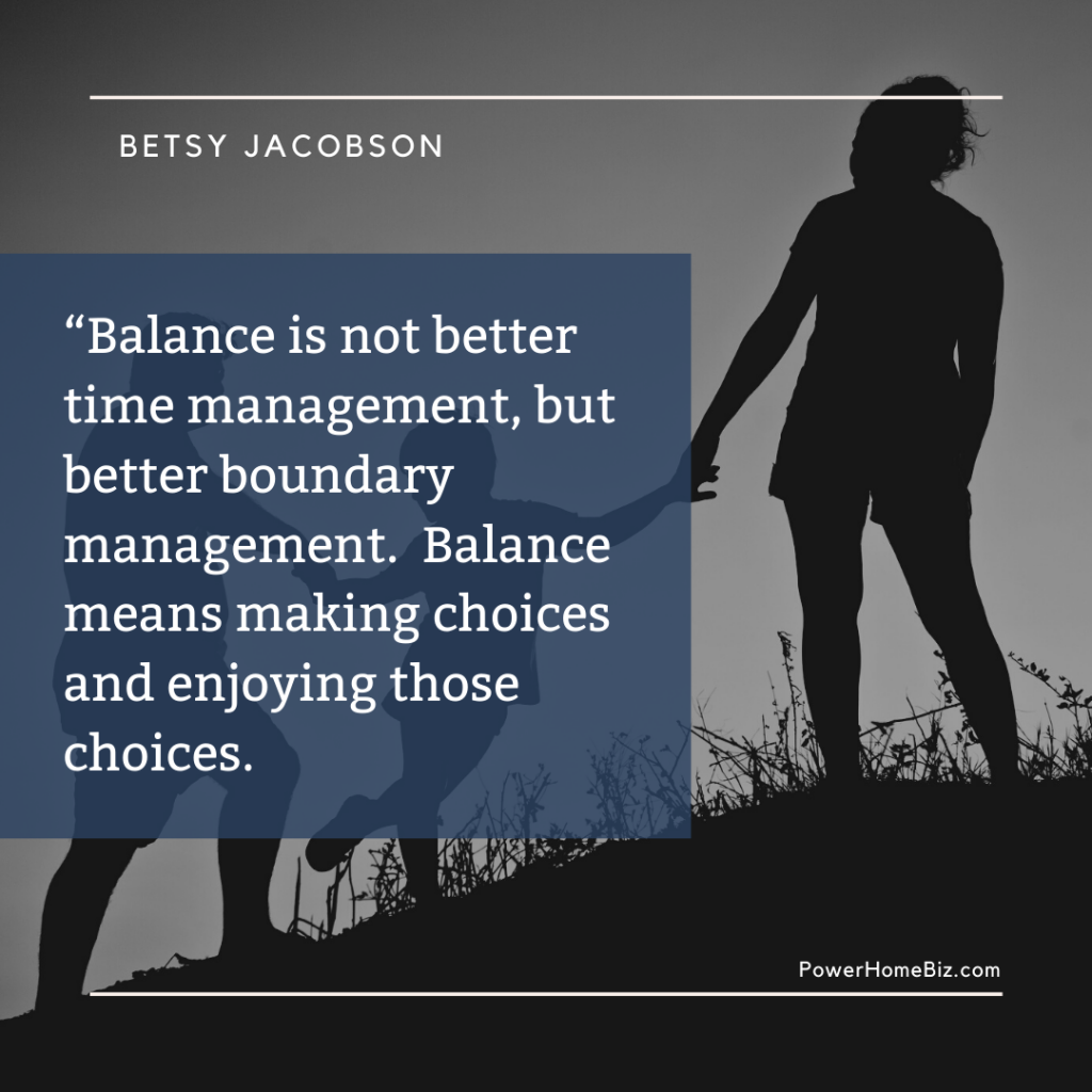 Work-Life Balance quote