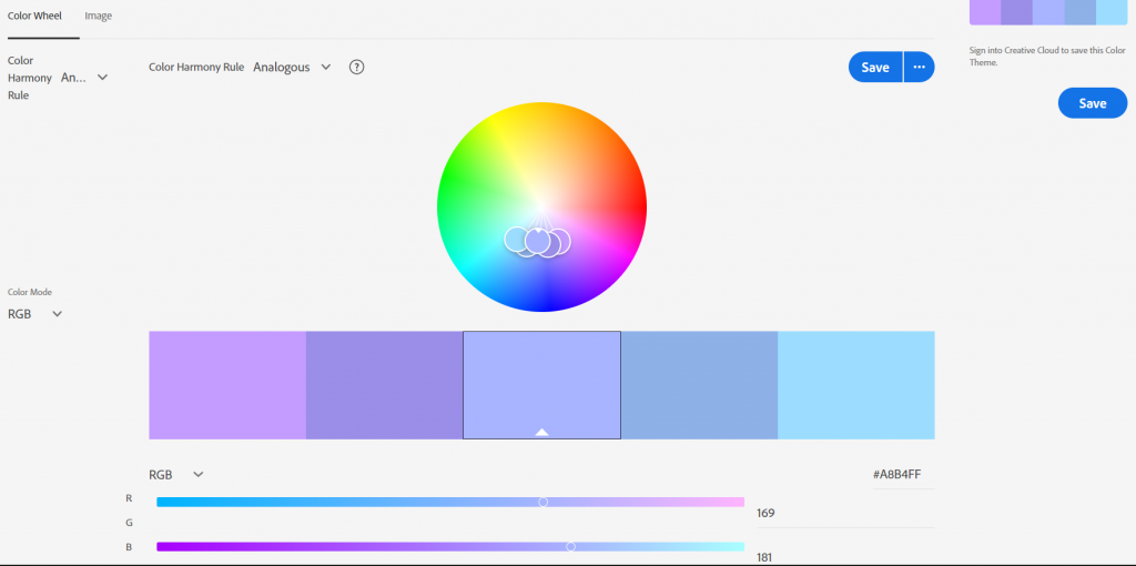 use of color psychology for websites
