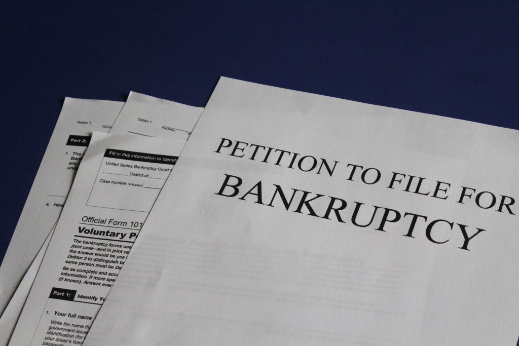 bankruptcy filing