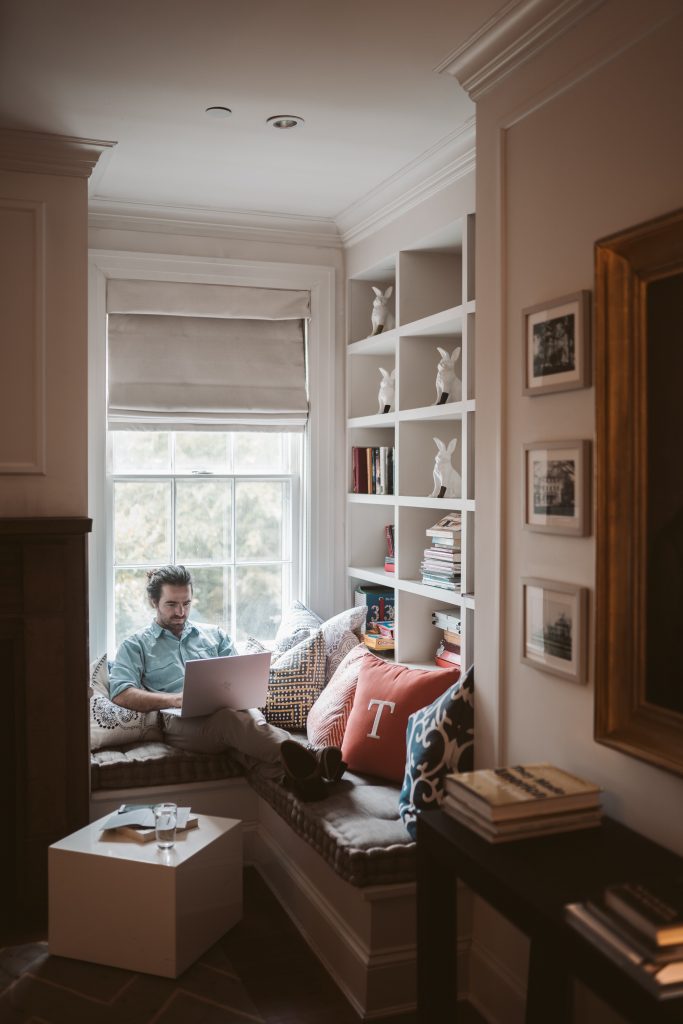 working from home