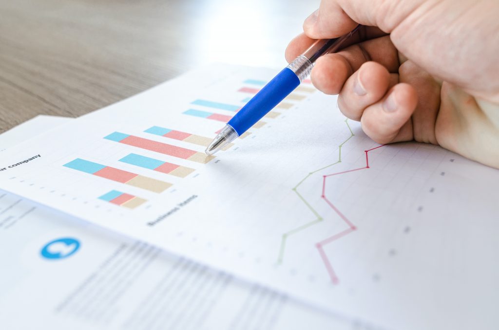 financial chart