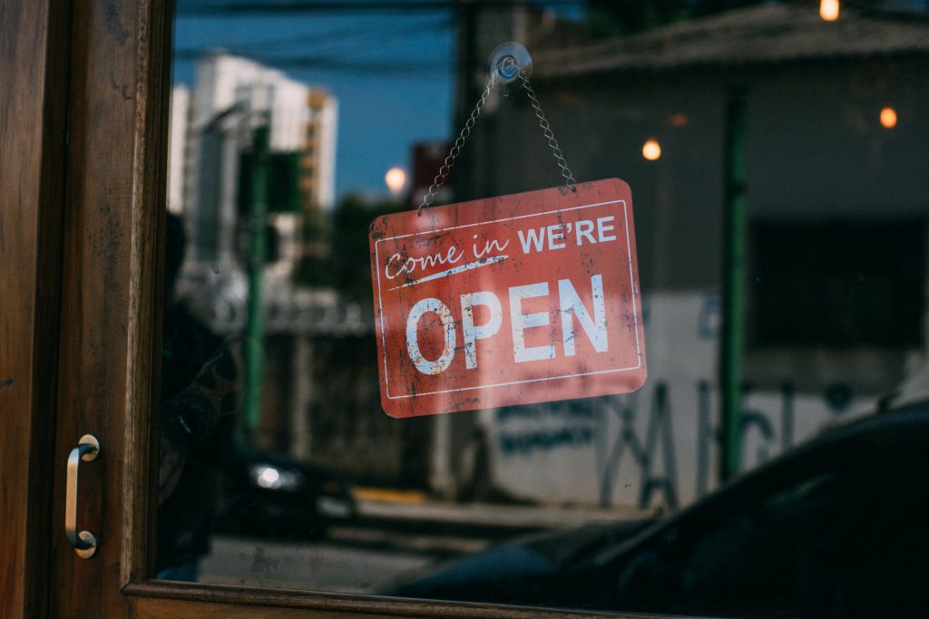 business is open