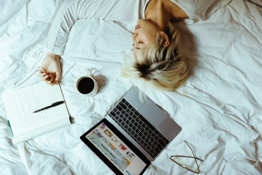 working from home sleepy good sleep