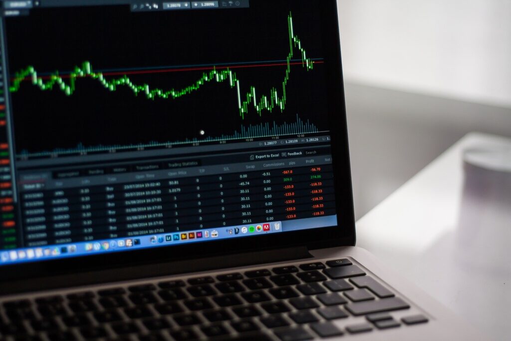stock market chart investing in stocks