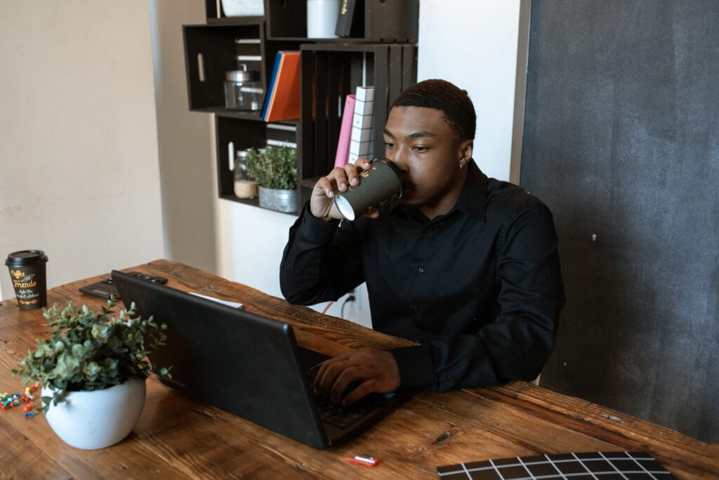 work from home office