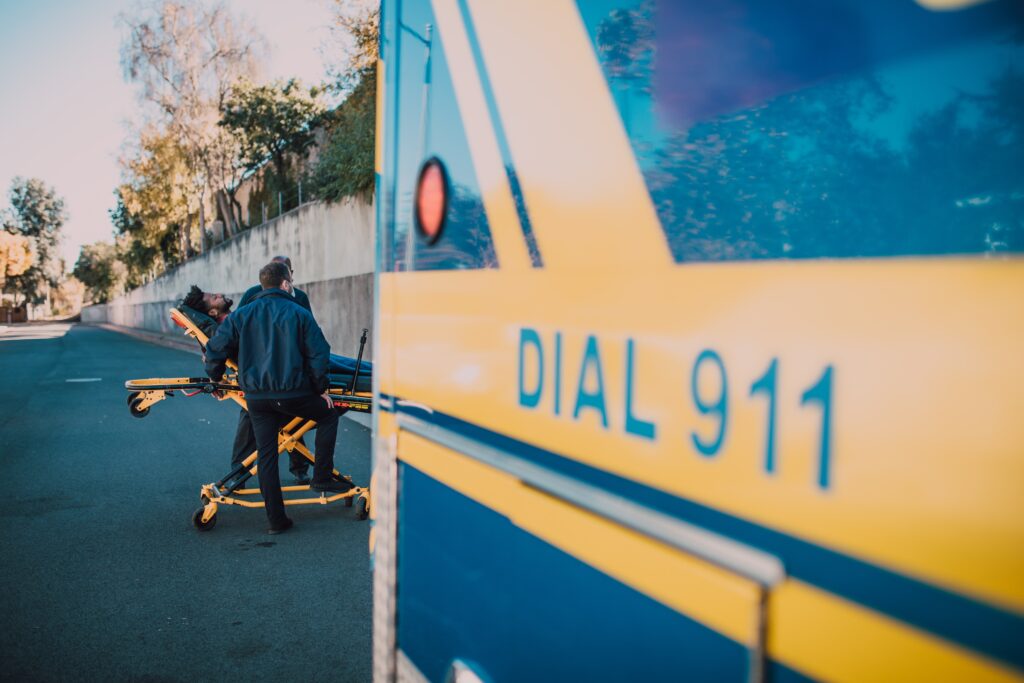 ambulance: file a compensation claim