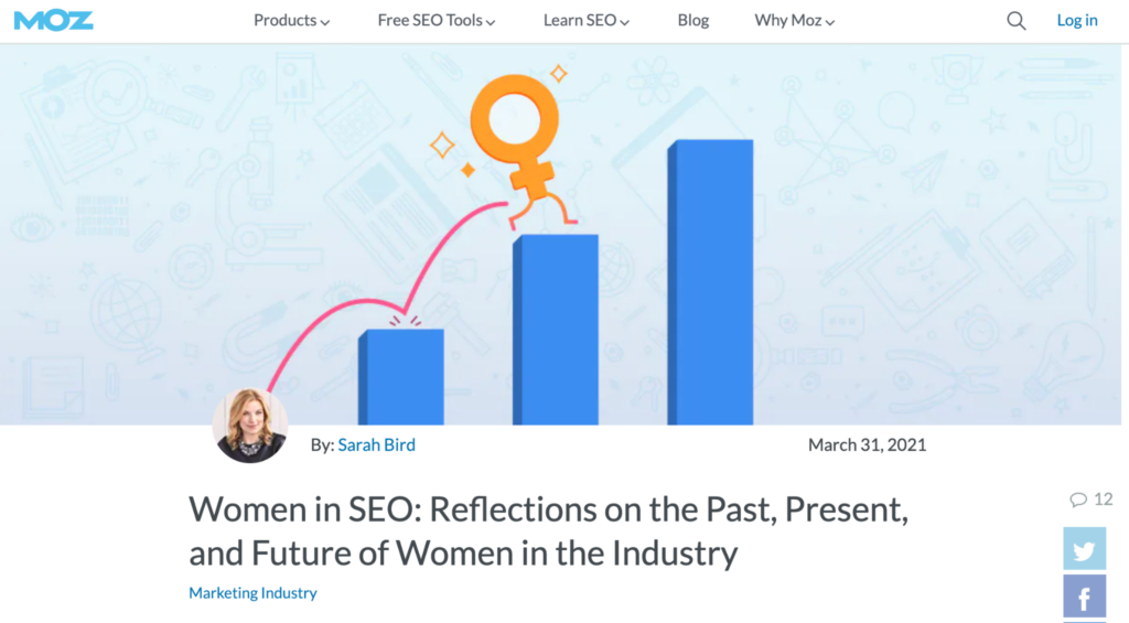 ecommerce success story Moz