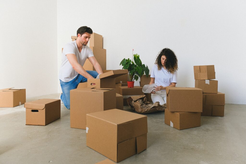 moving boxes