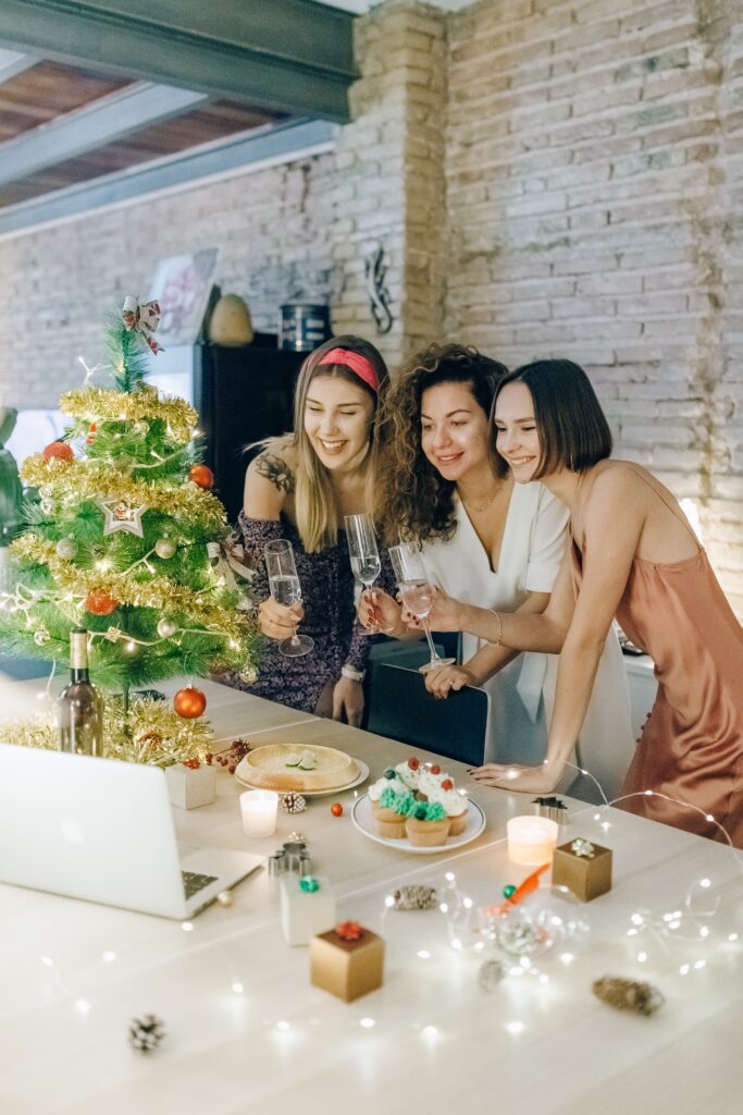 remote work zoom employee party