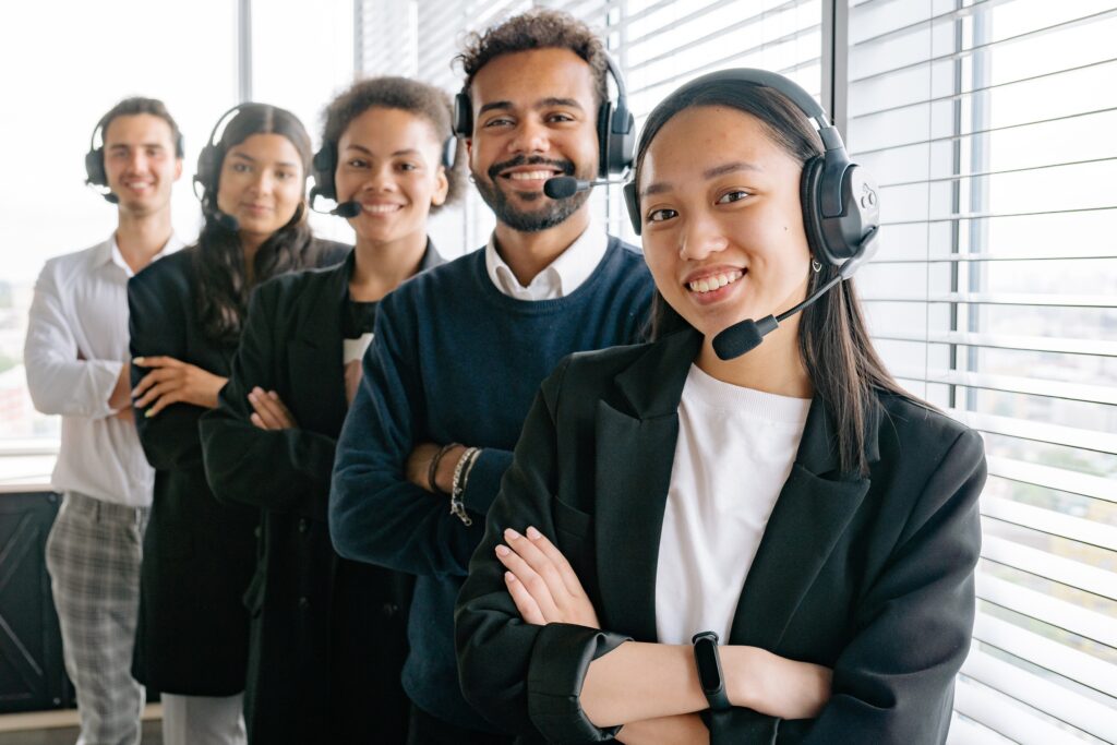 customer service team