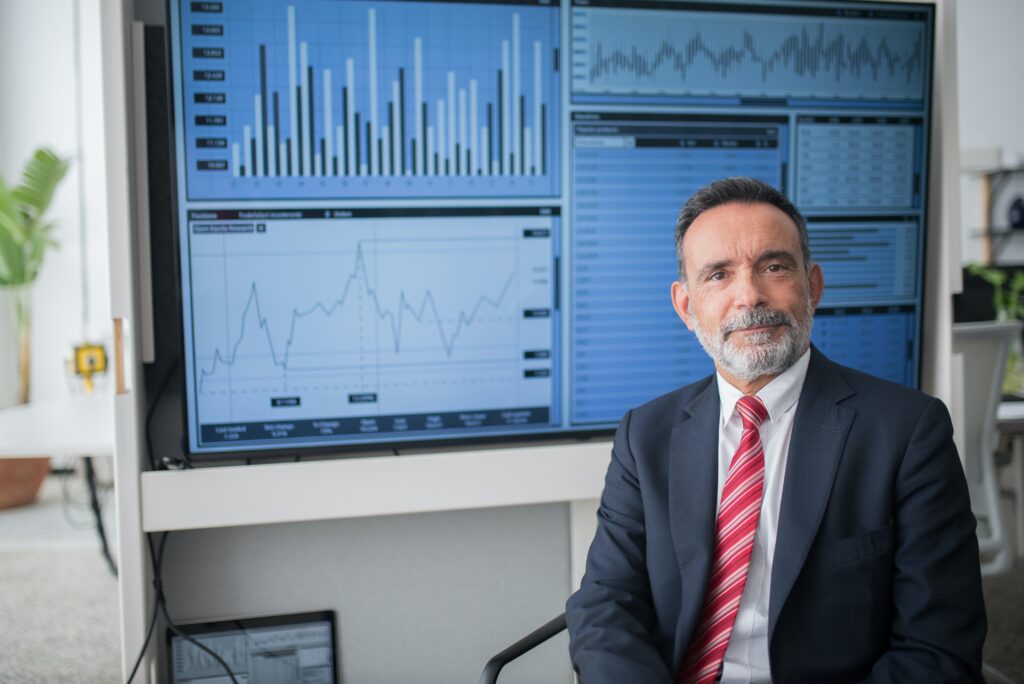 entrepreneur wearing suit
