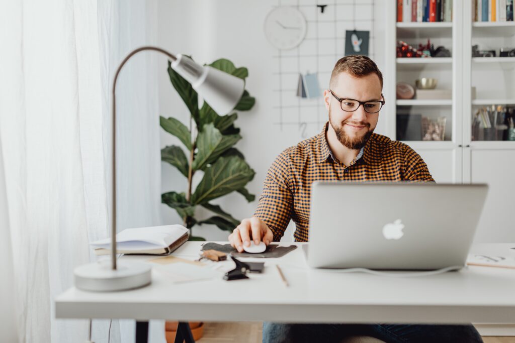smiling happy entrepreneur