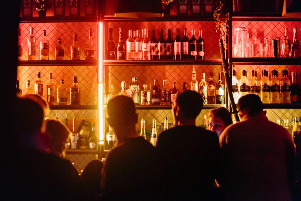 bar advertising