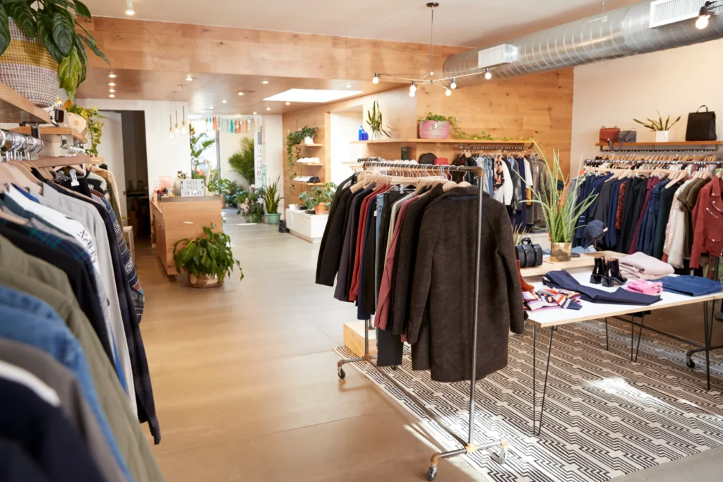 clothing business retail store