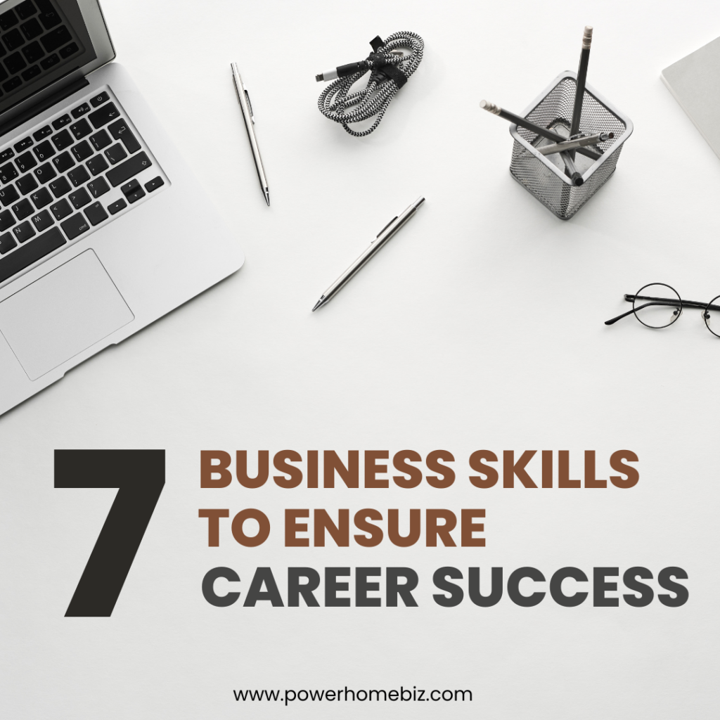 skills needed to succeed in your career