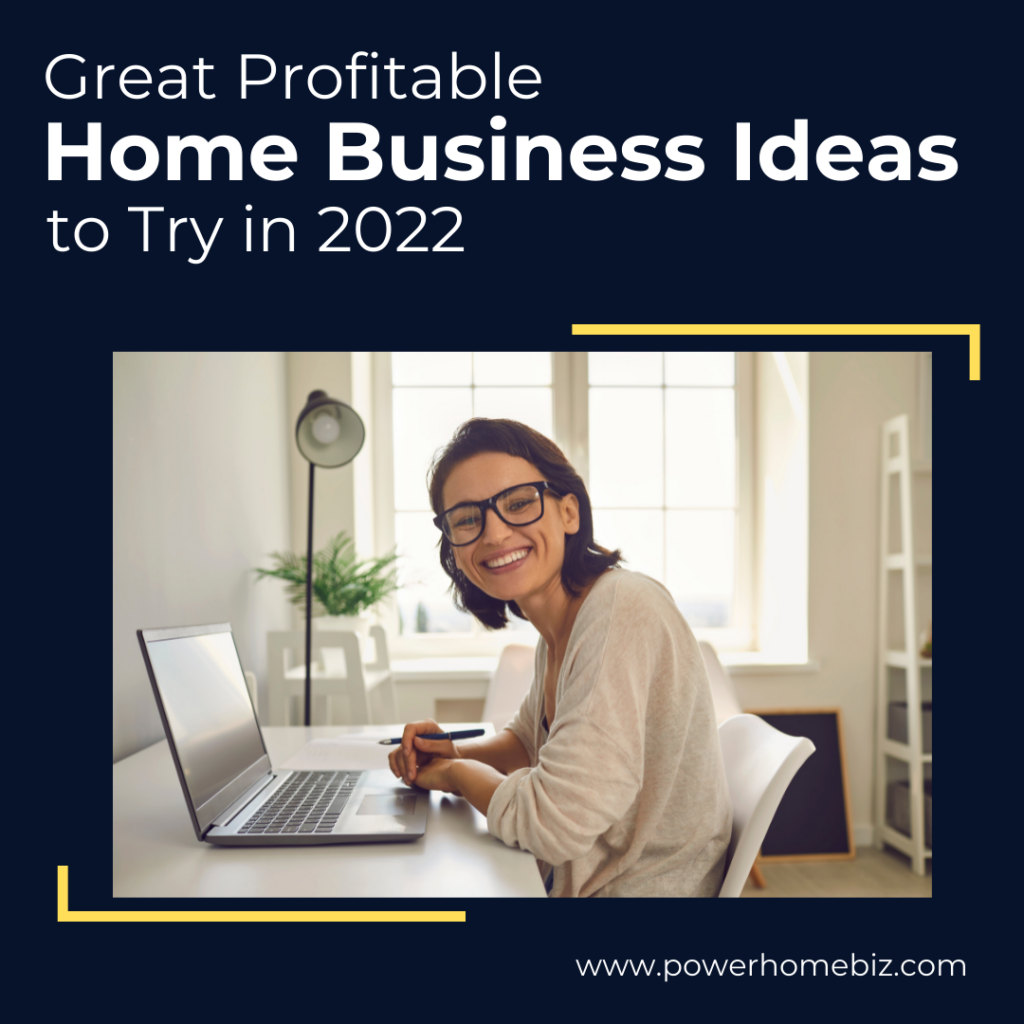 great business ideas to start from home