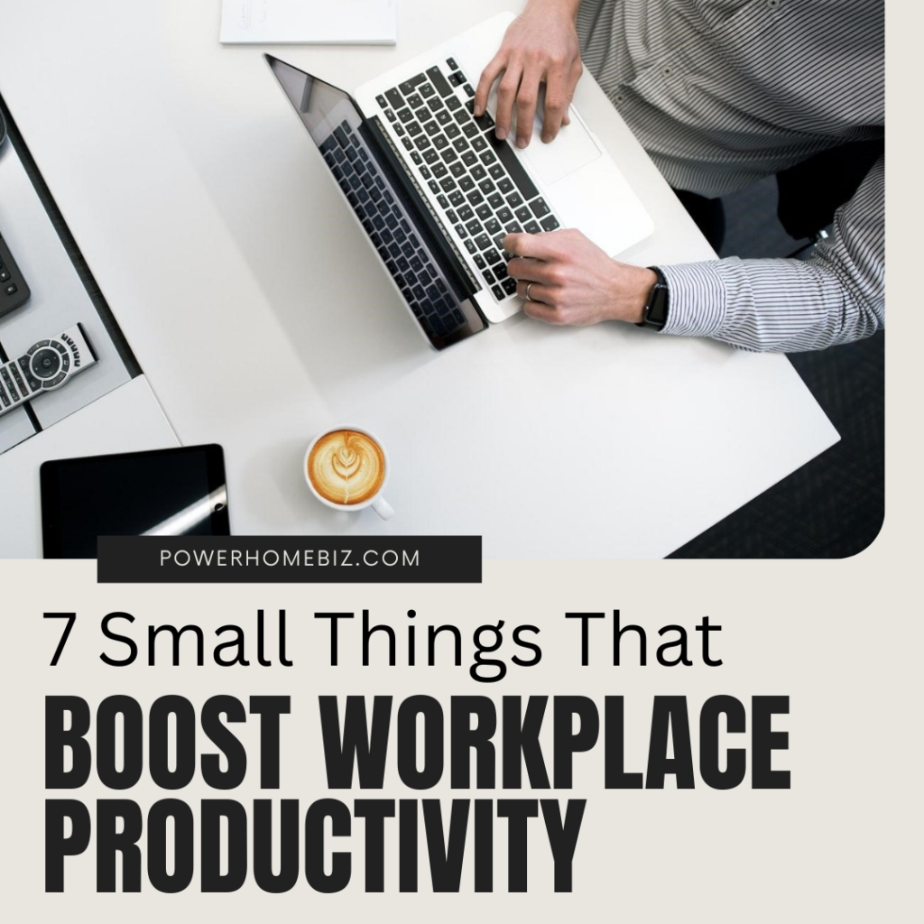 boost workplace productivity