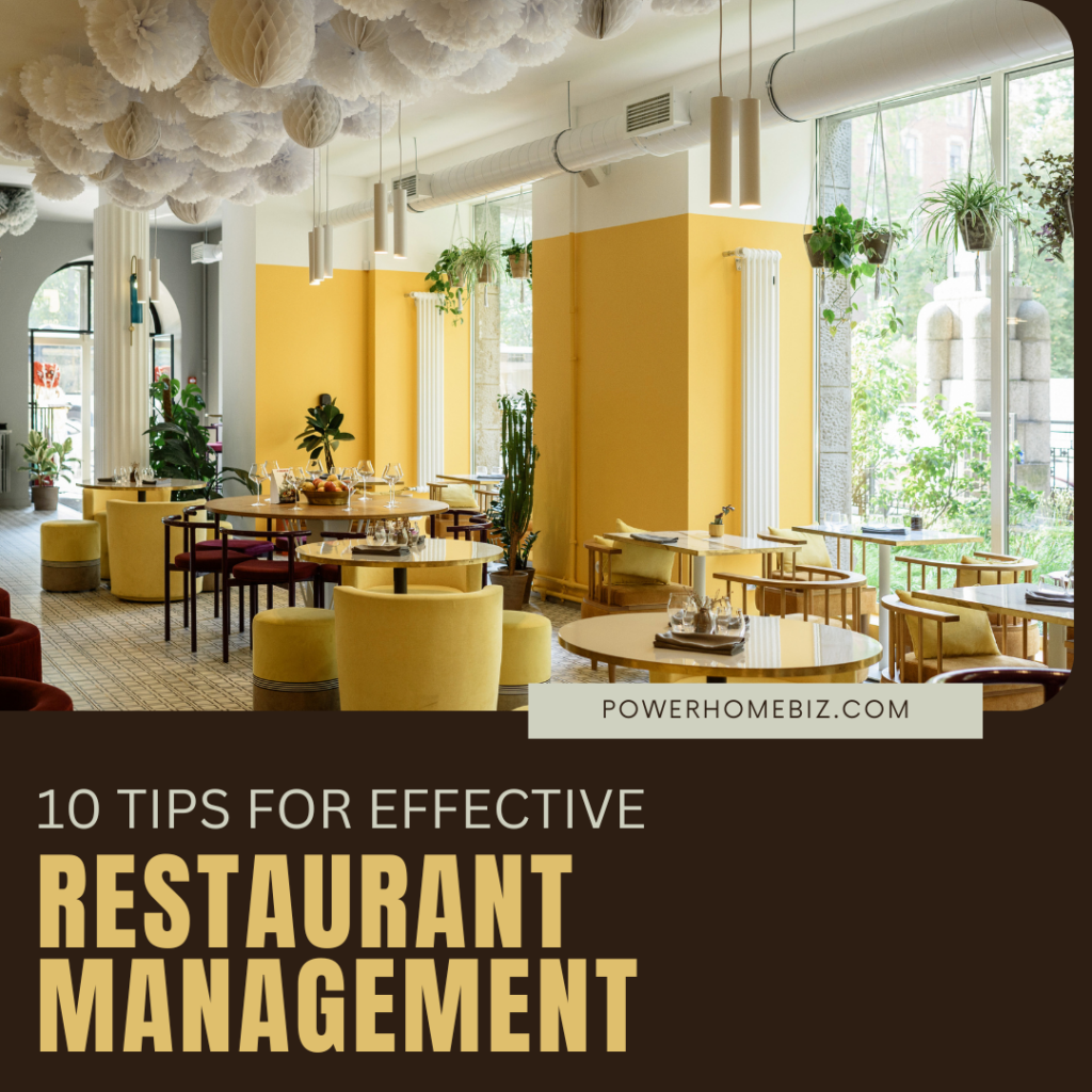 restaurant management: how to manage your restaurant