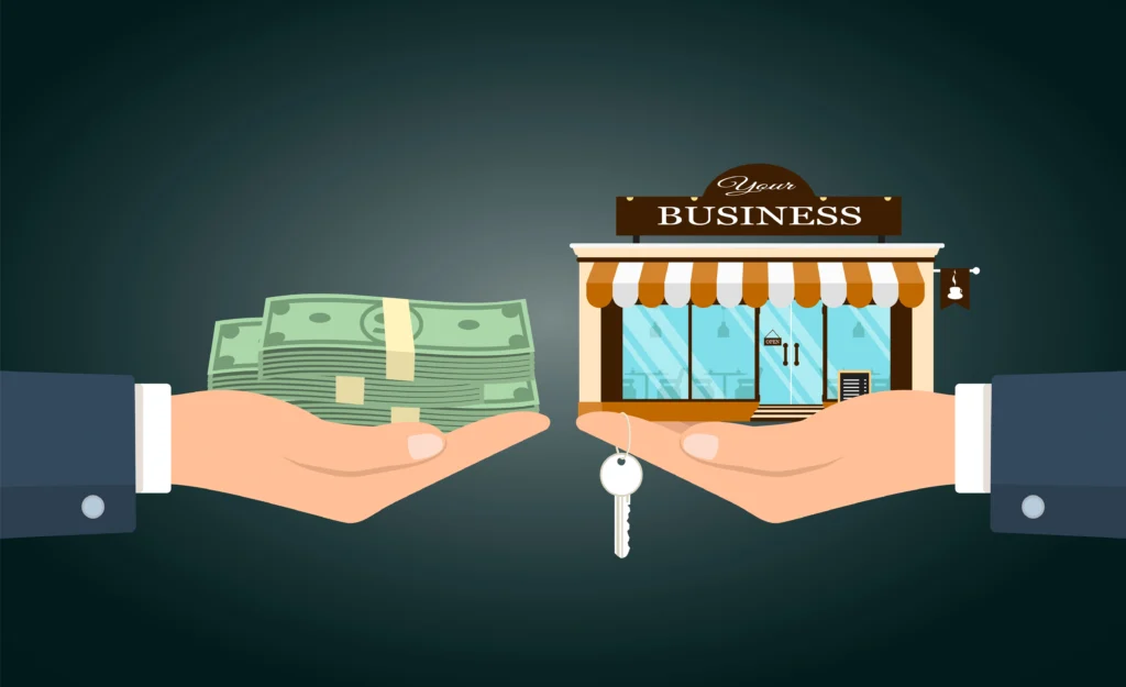 selling a business graphic