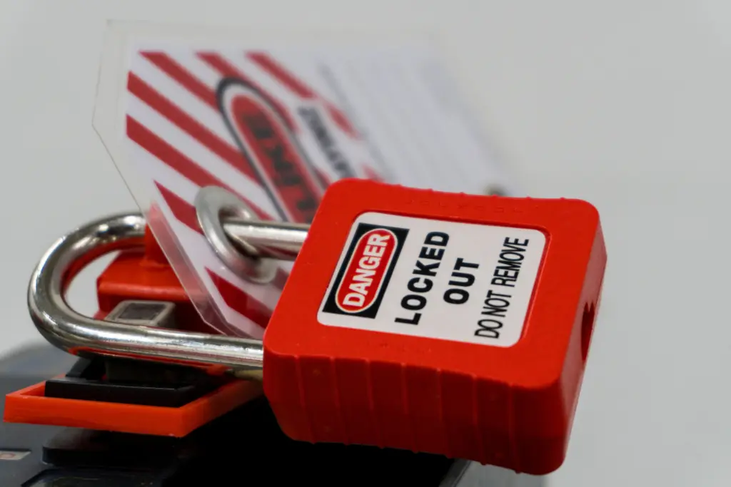 Lock Out Tag Out