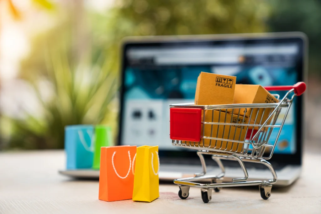 shopping online ecommerce