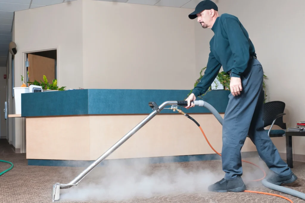 carpet maintenance of commercial spaces