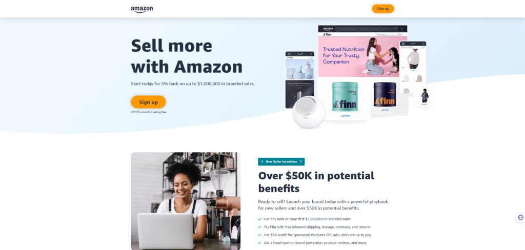 selling on amazon