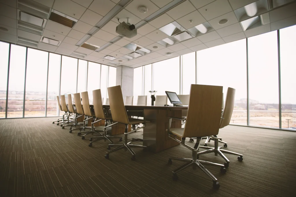 conference room in new office