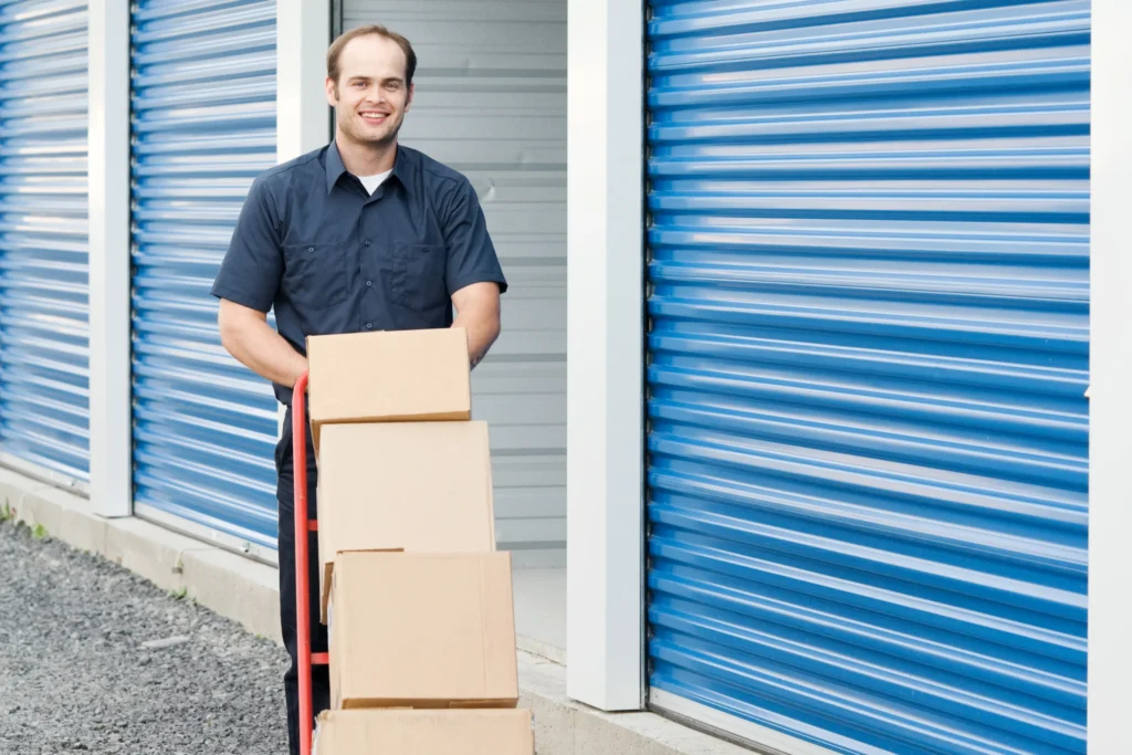 storing firearms and dangerous goods in storage units