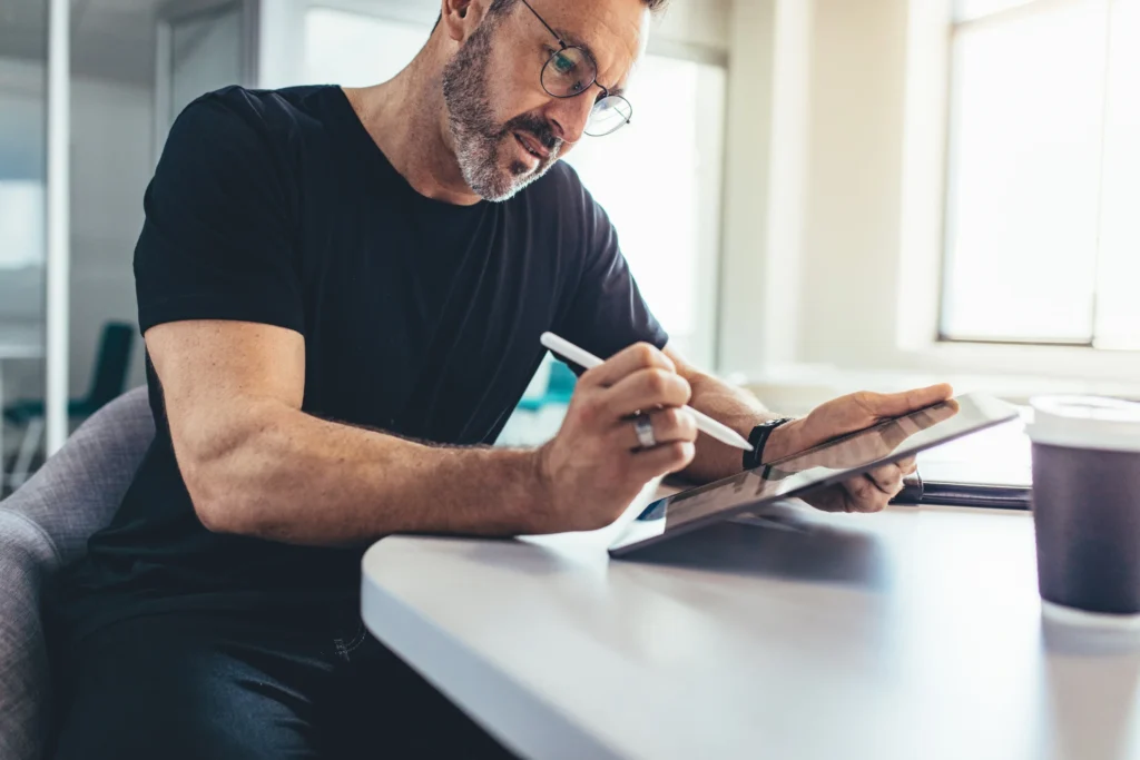 male tech entrepreneur