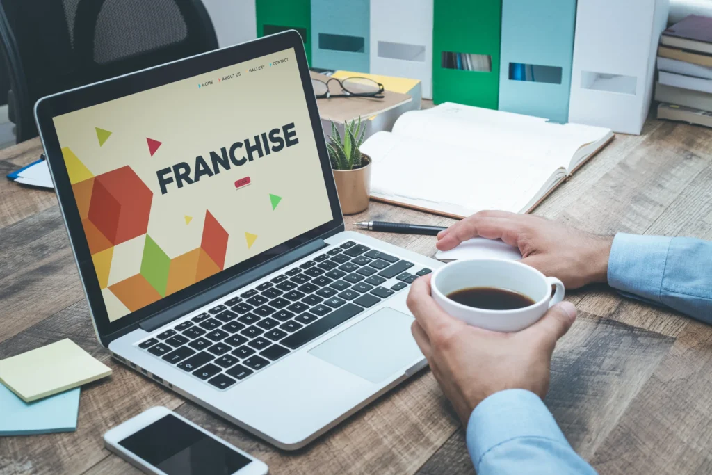 man looking at franchise lifecycle